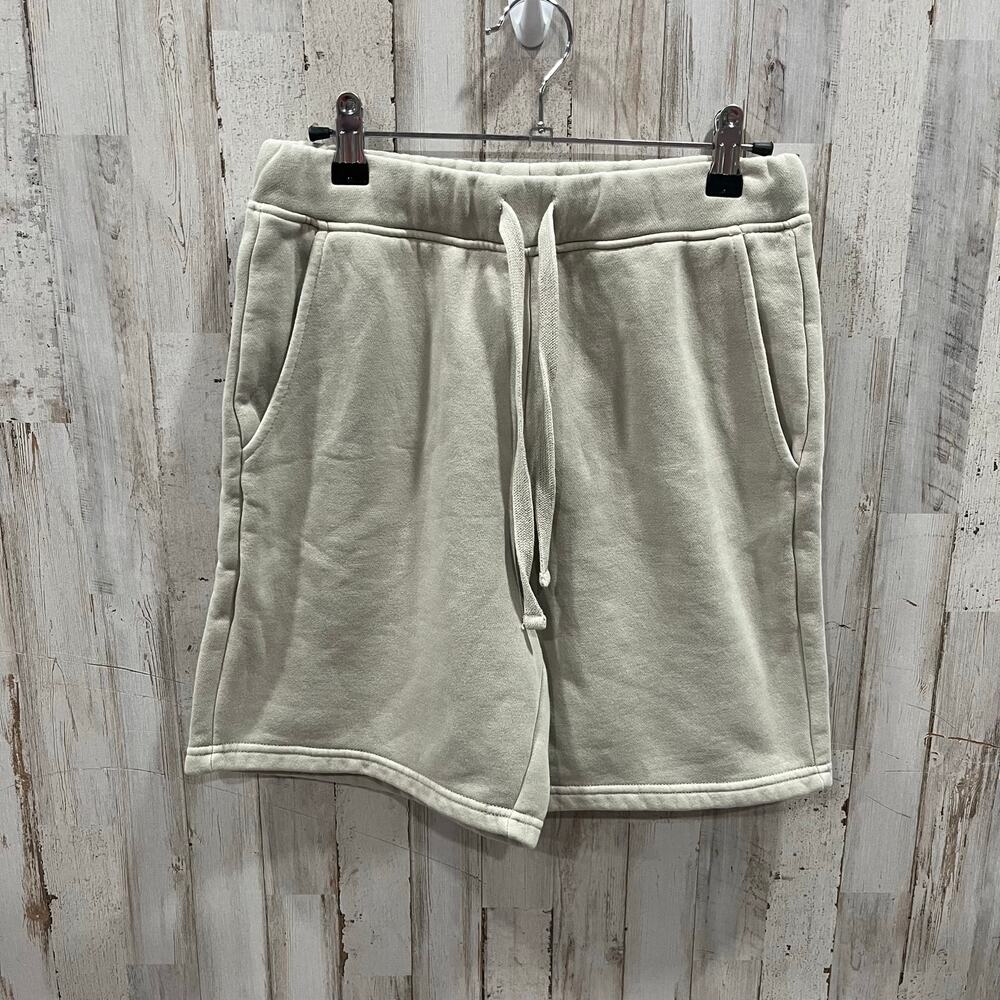 & Other Stories Tan Sweat Shorts‎ Drawstring Cozycore Comfy Lounge Womens 2